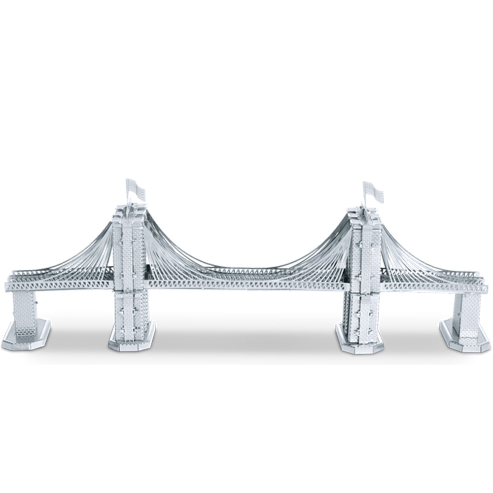 Metal Earth, 3D Model Kits, Metal, Art & School, Brooklyn Bridge, 2374